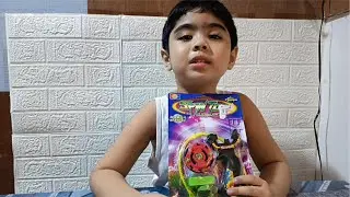 Kihan Unboxes & Plays with His Beyblade! 🌀⚡ Fun Battle Time for Kids