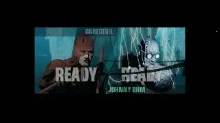 Marvel Nemesis Rise of the Imperfects - Daredevil VS Dark Johnny Ohm