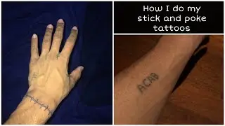 How to stick and poke tattoo