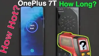 OnePlus 7T Warp 30T Charging Speed Test (How Hot Does It Get, From 1% All The Way to 100%)