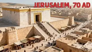 A NORMAL DAY IN JERUSALEM, 70 AD, BEFORE THE TEMPLE&rsquo;S DESTRUCTION &mdash; AI RECONSTRUCTED