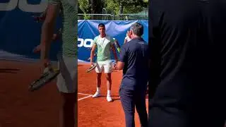 Carlos Alcaraz with Toni Nadal!