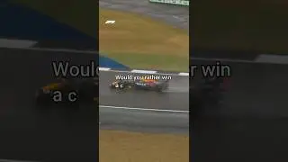 Would you rather win a chaotic wet race or a strategic dry race? 🌧️🎯