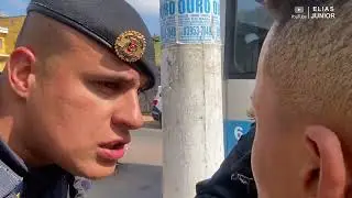 IOPE - chega junto em apóio aos policiais que evitaram roubo a um estabelecimento comercial.