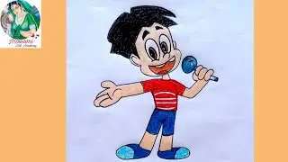 How to draw Titoo Cartoon Easy // Titoo drawing step by step ||