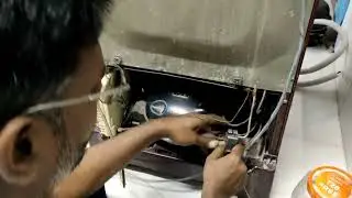 Samsung Inverter Refrigerator Cooling Coil Replacement & Gas Charging | Step-by-Step Guide