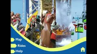 Cedar Point kiosk user interface design demo