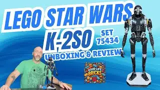 Lego Star Wars Review set 75343 K-2SO Brand New for August 2025