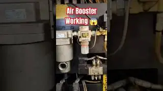 How Air Booster work|tutorial ✅#pneumaticcylinder #airbooster#shorts #shortsfeed#airpressure