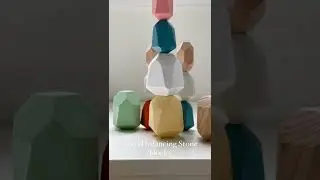 @jumpoffjo 36-piece wood block stacking stones