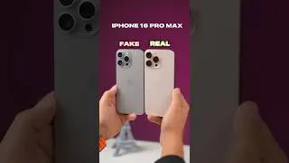Clone iPhone 16 pro max vs Real iPhone 16 pro max #shorts #short #viralshorts #iphone #iphone16