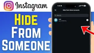 Как скрыть местоположение от кого-то на Картах Instagram
