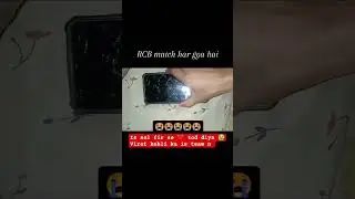 RCB loss final 😭💔 | #viratkohli #rcbloss #pbks #pbkswin #ipl #trending #love #heartbroken #shorts