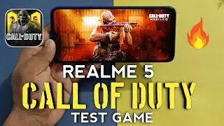 Realme 5 Call Of Duty Mobile Test Game | 4GB Ram