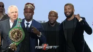 ADONIS STEVENSON VS BADOU JACK - FINAL PRESS CONFERENCE HIGHLIGHTS