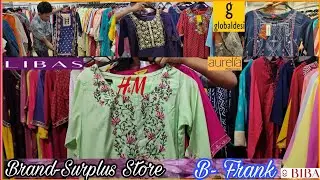 H&M।Soch। Libas ।Globaldeshi । Aurelia । Biba like Brand Surplus Store in Kolkata। Upto 90% Discount