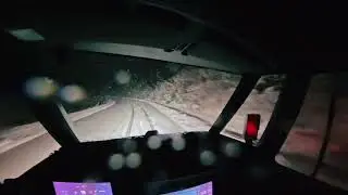 Driving the Baker Highway in a GM Brightdrop Zevo electric van ⚡️🚐❄️