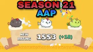 BASIC AAP @ 1500+MMR😎😎|AAP STRATEGY GAMEPLAY IN ARENA|AXIE INFINITY SEASON 21