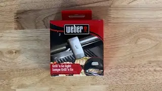 Weber Handle Grill 'N Go Light Unboxing