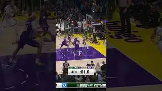 Good defense by Giannis against LeBron 🔥 (NBA)