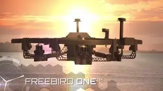 Drone:FreeBird Flight: Safest, Best-Performing, Weatherproof Drone