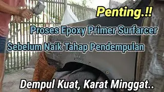 Pentingnya Memberi Lapisan Anti Karat Epoxy  Primer - Cat Kuat, Dempul Anti Retak..