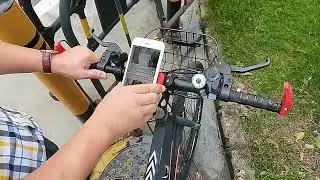 Motorcycle Bike Phone Holder Phone Bracket Vibration Damper Bi