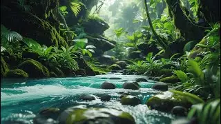 Forest Ambience Sounds with Stream and Birds,Healing Nature Sounds for Sleep and Relaxation,ASMR #17