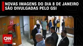 Novas imagens do dia 8 de janeiro são divulgadas pelo GSI | CNN PRIMETIME