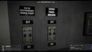 SCP-106's cell,getting caught by 106 and escaping first try lol. (SCP Containment Breach)
