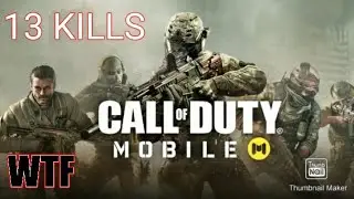 COD MOBILE BATTLE ROYALE 13 KILLS VICTORY