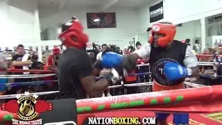 (BEST VIDEO QUALITY) FLOYD MAYWEATHER SPARS UNDEFEATED PROSPECT DON MOORE