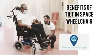 Pressure relief, postural improvement #specializedwheelchair, Tilt in space wheelchair 🦼