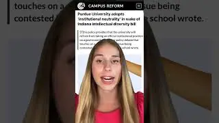 Purdue University adopts &lsquo;institutional neutrality&rsquo; in wake of Indiana intellectual diversity bill