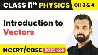 Introduction to Vectors - Vectors | Class 11 Physics