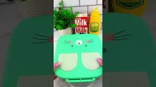 Packing School Lunch with Fidget Food *BENTO Box* (part 2) Satisfying Video ASMR! #fidgets #asmr 🍕🍩