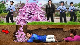 Politician Ghar Mei Money Robbery Underground&nbsp;Thief Hindi Kahani Hindi Moral Stories Comedy Video
