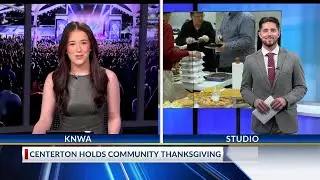 WATCH: Centerton hosts community Thanksgiving lunch
