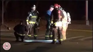 Thompsonville, Hazardville & Enfield FDs investigate a gas odor with multiple calls going on!