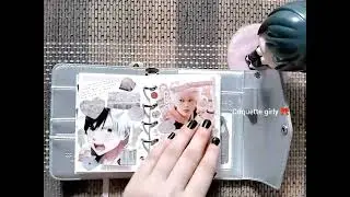 M5 Rosy Posy Binder Anime Journal Flip Through 🎀 #journal #journalwithme #rosyposy #anime