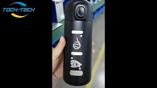 Vacuum cup laser marking machine - coating removal