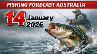 FISHING FORECAST in Australia for January 14 2026: Drop Everything and Go Fishing!
