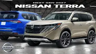 Nissan Terra 2027: рамный внедорожник выглядит современнее и прочнее? Обновленный дизайн.