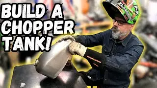 Modify a Chopper Gas Tank / BORN FREE 16 Build