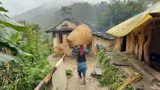Most Peaceful And Relaxing Nepali Mountain Village Life | Beautiful Nepali Village Documentary Video