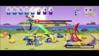 My first video |stick war:saga campaign| unit only 