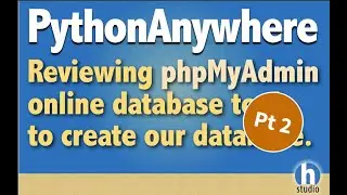 3 - Creating database in phpMyAdmin Pt2
