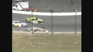 Matt Brooks flips at Concord Speedway