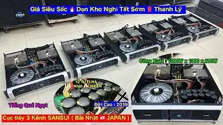 🌹Đẹp Xuất Sắc Thiếu Thùng Xốp👉Đẩy 3 Kênh Bãi Xịn SANSUI-2160(Đời Cao 2019)🛠️Nguồn Đồng Mạch CLat H+