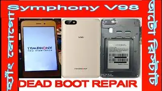 Symphony V98/Auto Restart/Hang logo/dead boot repair/Lcd problem Fix/100% teast/Flash File